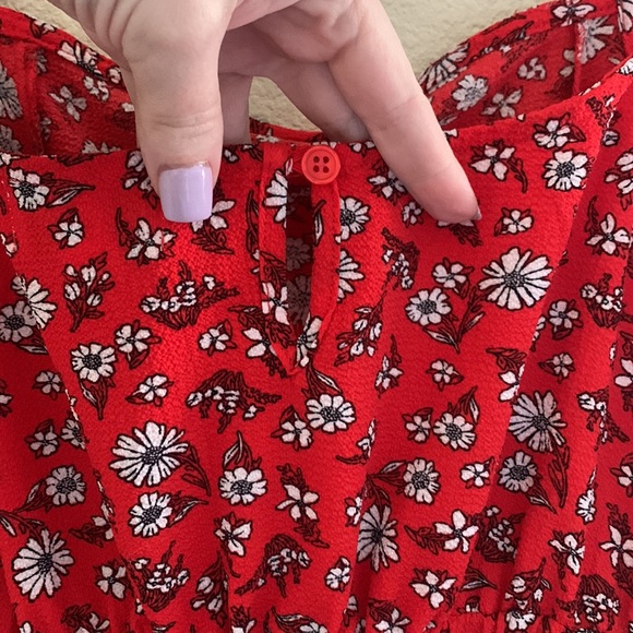 Spaghetti strap peplum top - Picture 4 of 5